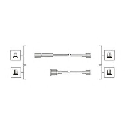 MAGNETI MARELLI 941319170113 -  Комплект проводов зажигания